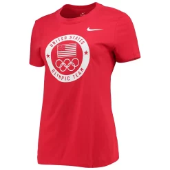 Women's Nike Red Team USA Performance T-Shirt -Nike Clothing store 4772941 ALT2