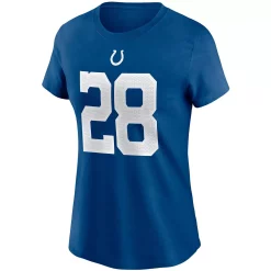 Women's Nike Jonathan Taylor Royal Indianapolis Colts Name & Number T-Shirt 5 Women's Nike Jonathan Taylor Royal Indianapolis Colts Name & Number T-Shirt -Nike Clothing store 4774616 ALT2