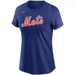 Women's Nike Jacob deGrom Royal New York Mets Name & Number T-Shirt 5 Women's Nike Jacob deGrom Royal New York Mets Name & Number T-Shirt -Nike Clothing store 4793279 ALT2