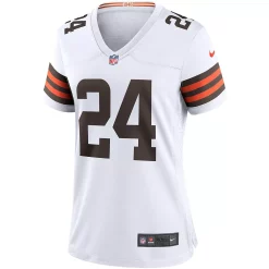 Women's Nike Nick Chubb White Cleveland Browns Game Jersey -Nike Clothing store 4801805 ALT2