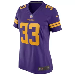 Women's Nike Dalvin Cook Purple Minnesota Vikings Alternate Game Player Jersey -Nike Clothing store 4804707 ALT2