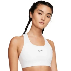 Nike Swoosh Medium-Impact Padded Sports Bra 14 Nike Swoosh Medium-Impact Padded Sports Bra -Nike Clothing store 4828964 White Black