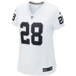Women's Nike Josh Jacobs White Las Vegas Raiders Player Game Team Jersey 5 Women's Nike Josh Jacobs White Las Vegas Raiders Player Game Team Jersey -Nike Clothing store 4838047 ALT2