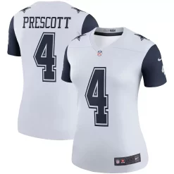 Women's Nike Dak Prescott White Dallas Cowboys Color Rush Legend Player Jersey