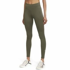 Women's Nike One Leggings -Nike Clothing store 4861636 Medium Olive