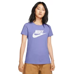 Women's Nike Sportswear Essential Tee -Nike Clothing store 4861691 Light Thistle