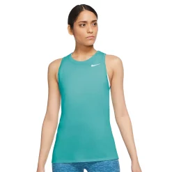 Women's Nike Dri-FIT Training Tank -Nike Clothing store 4889027 Washed Teal
