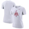 Women's Nike White Stanford Cardinal Tara At The Top Performance T-Shirt