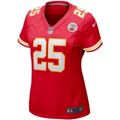 Women's Nike Clyde Edwards-Helaire Red Kansas City Chiefs Player Game Team Jersey -Nike Clothing store 4963703 ALT2