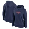 Women's Nike Navy Minnesota Twins Club Angle Performance Pullover Hoodie