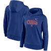 Women's Nike Royal Chicago Cubs Club Angle Performance Pullover Hoodie