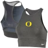 Women's Nike Heathered Gray Oregon Ducks Everything Performance Sports Bra
