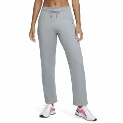Women's Nike Therma Training Pants -Nike Clothing store 4993841 Particle Gray Black