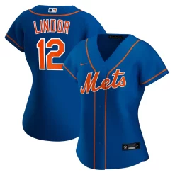 Women's Nike Francisco Lindor Royal New York Mets Alternate Replica Player Jersey