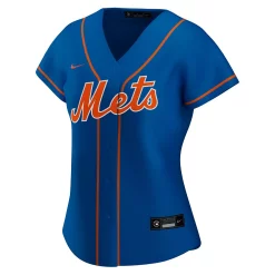 Women's Nike Francisco Lindor Royal New York Mets Alternate Replica Player Jersey -Nike Clothing store 4995437 ALT2