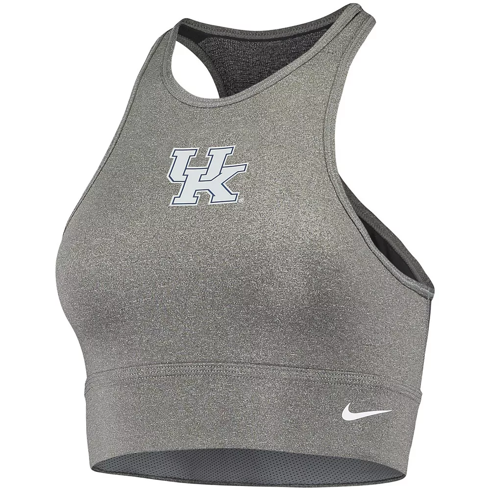 Women's Nike Charcoal Kentucky Wildcats Everything Performance Sports Bra 3 Women's Nike Charcoal Kentucky Wildcats Everything Performance Sports Bra - Image 3