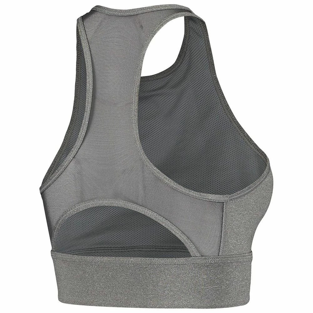 Women's Nike Charcoal Kentucky Wildcats Everything Performance Sports Bra 4 Women's Nike Charcoal Kentucky Wildcats Everything Performance Sports Bra - Image 4