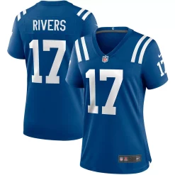Women's Nike Royal Philip Rivers Indianapolis Colts 2020 Game Jersey