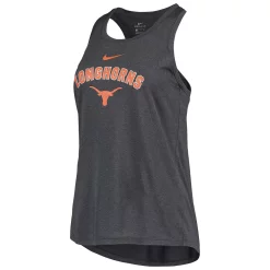 Women's Nike Anthracite Texas Longhorns Arch & Logo Classic Performance Tank Top -Nike Clothing store 5008295 ALT2