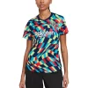 Women's Nike Blue/Red Barcelona 2021/22 Pre-Match Performance Top