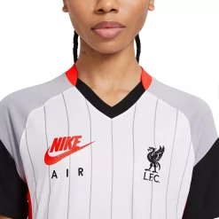 Women's Nike White Liverpool 2020/21 Fourth Stadium Air Max Replica Jersey -Nike Clothing store 5022190 ALT3