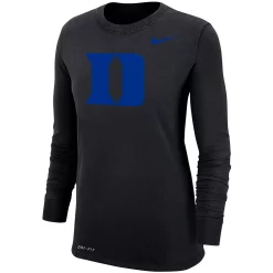 Women's Nike Black Duke Blue Devils Logo Performance Long Sleeve T-Shirt 5 Women's Nike Black Duke Blue Devils Logo Performance Long Sleeve T-Shirt -Nike Clothing store 5037934 ALT2