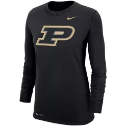 Women's Nike Black Purdue Boilermakers Logo Performance Long Sleeve T-Shirt 5 Women's Nike Black Purdue Boilermakers Logo Performance Long Sleeve T-Shirt -Nike Clothing store 5038665 ALT2