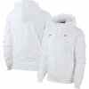 Women's Nike White Paris Saint-Germain Logo Windrunner Raglan Full-Zip Hoodie