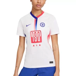 Women's Nike White Chelsea 2020/21 Fourth Stadium Air Max Replica Jersey