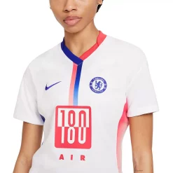 Women's Nike White Chelsea 2020/21 Fourth Stadium Air Max Replica Jersey -Nike Clothing store 5071438 ALT3