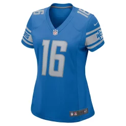 Women's Nike Jared Goff Blue Detroit Lions Game Jersey -Nike Clothing store 5084936 ALT2