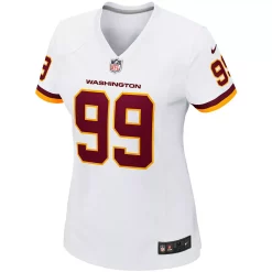 Women's Nike Chase Young White Washington Football Team Game Player Jersey -Nike Clothing store 5113946 ALT2