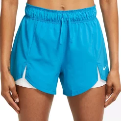 Women's Nike Flex Essential 2-in-1 Training Shorts -Nike Clothing store 5158895 Laser Blue Wht