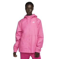 Women's Nike Essential Repel Woven Jacket -Nike Clothing store 5163951 Pinksicle