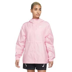 Women's Nike Essential Repel Woven Jacket -Nike Clothing store 5163951 Soft Pink