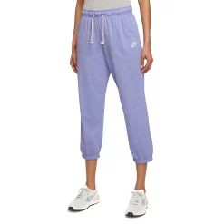 Women's Nike Sportswear Gym Vintage Capris -Nike Clothing store 5164999 Light Thistle