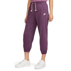 Women's Nike Sportswear Gym Vintage Capris -Nike Clothing store 5164999 Sangria