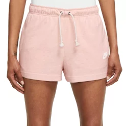 Women's Nike Sportswear Gym Vintage Shorts -Nike Clothing store 5165017 Atmosphere White