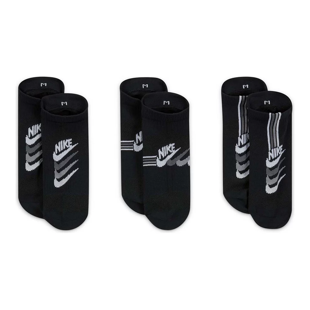 Women's Nike Everyday Plus Lightweight No-Show Training Socks 3-Pack 2 Women's Nike Everyday Plus Lightweight No-Show Training Socks 3-Pack - Image 2