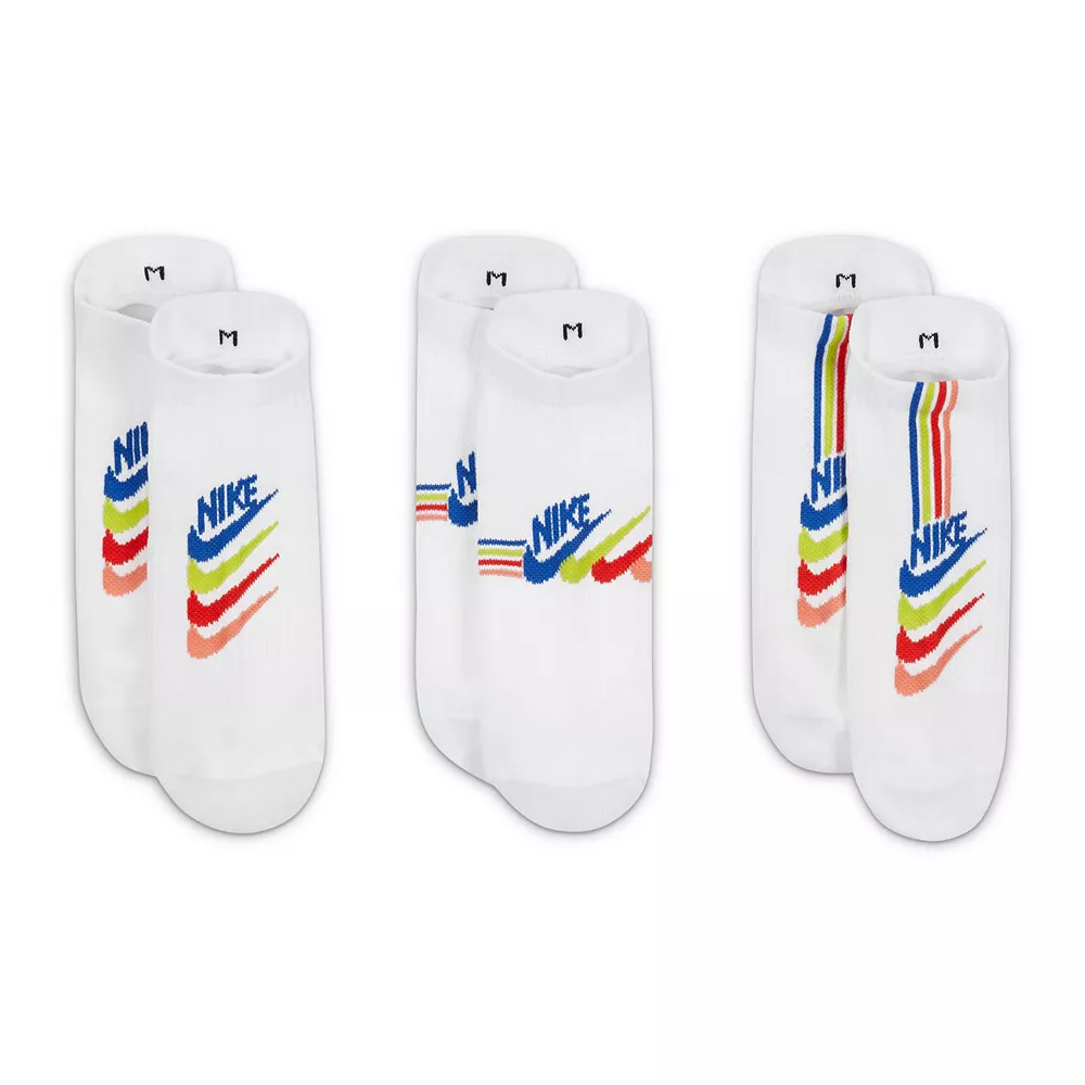 Women's Nike Everyday Plus Lightweight No-Show Training Socks 3-Pack 1 Women's Nike Everyday Plus Lightweight No-Show Training Socks 3-Pack