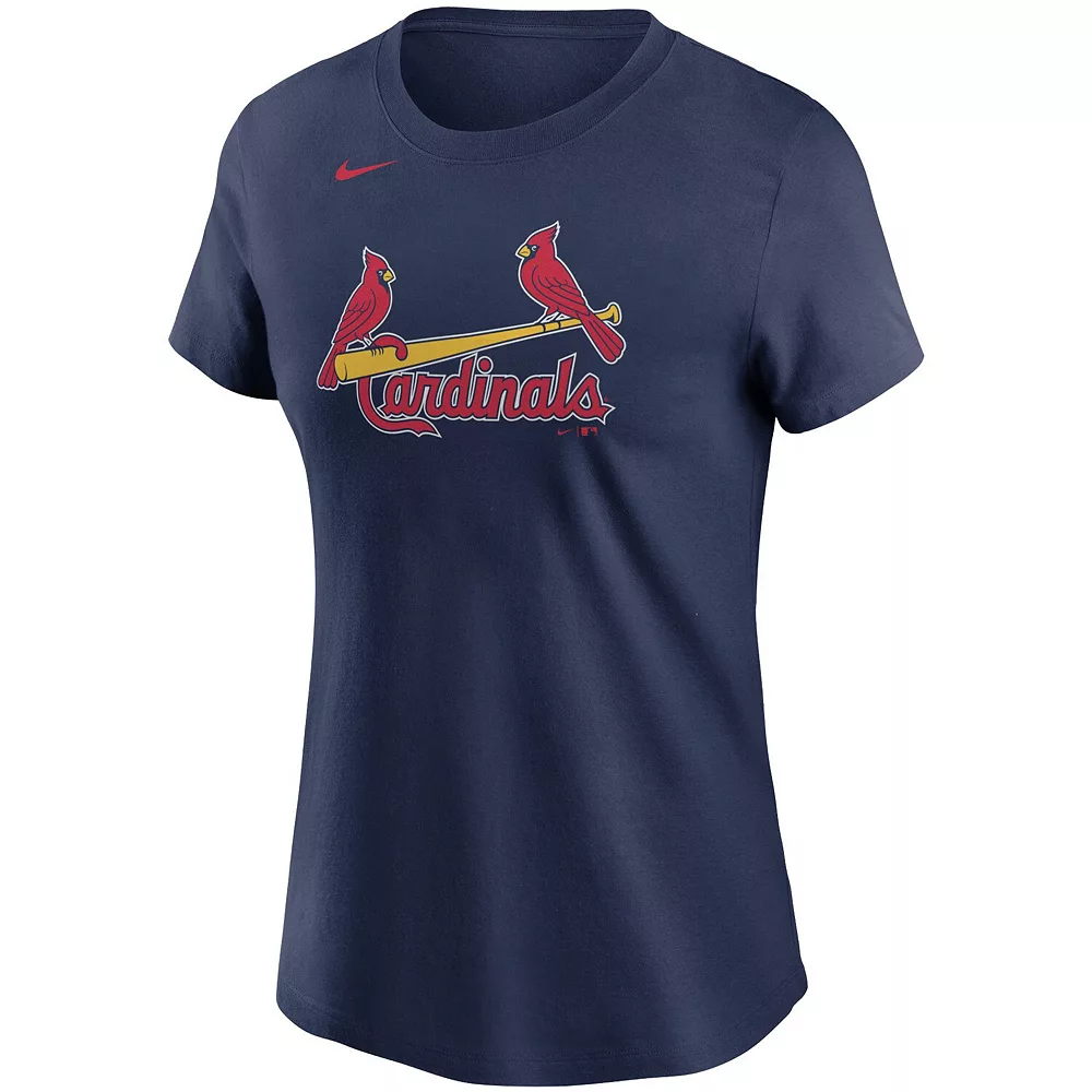 Women's Nike Nolan Arenado Navy St. Louis Cardinals Name & Number T-Shirt 3 Women's Nike Nolan Arenado Navy St. Louis Cardinals Name & Number T-Shirt - Image 3