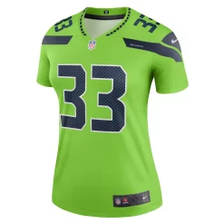 Women's Nike Jamal Adams Neon Green Seattle Seahawks Legend Jersey -Nike Clothing store 5248793 ALT2