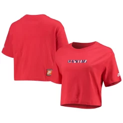 Women's Nike Red US Soccer Voice Crop Top