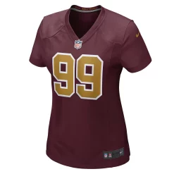 Women's Nike Chase Young Burgundy Washington Football Team Alternate Game Jersey 5 Women's Nike Chase Young Burgundy Washington Football Team Alternate Game Jersey -Nike Clothing store 5252162 ALT2