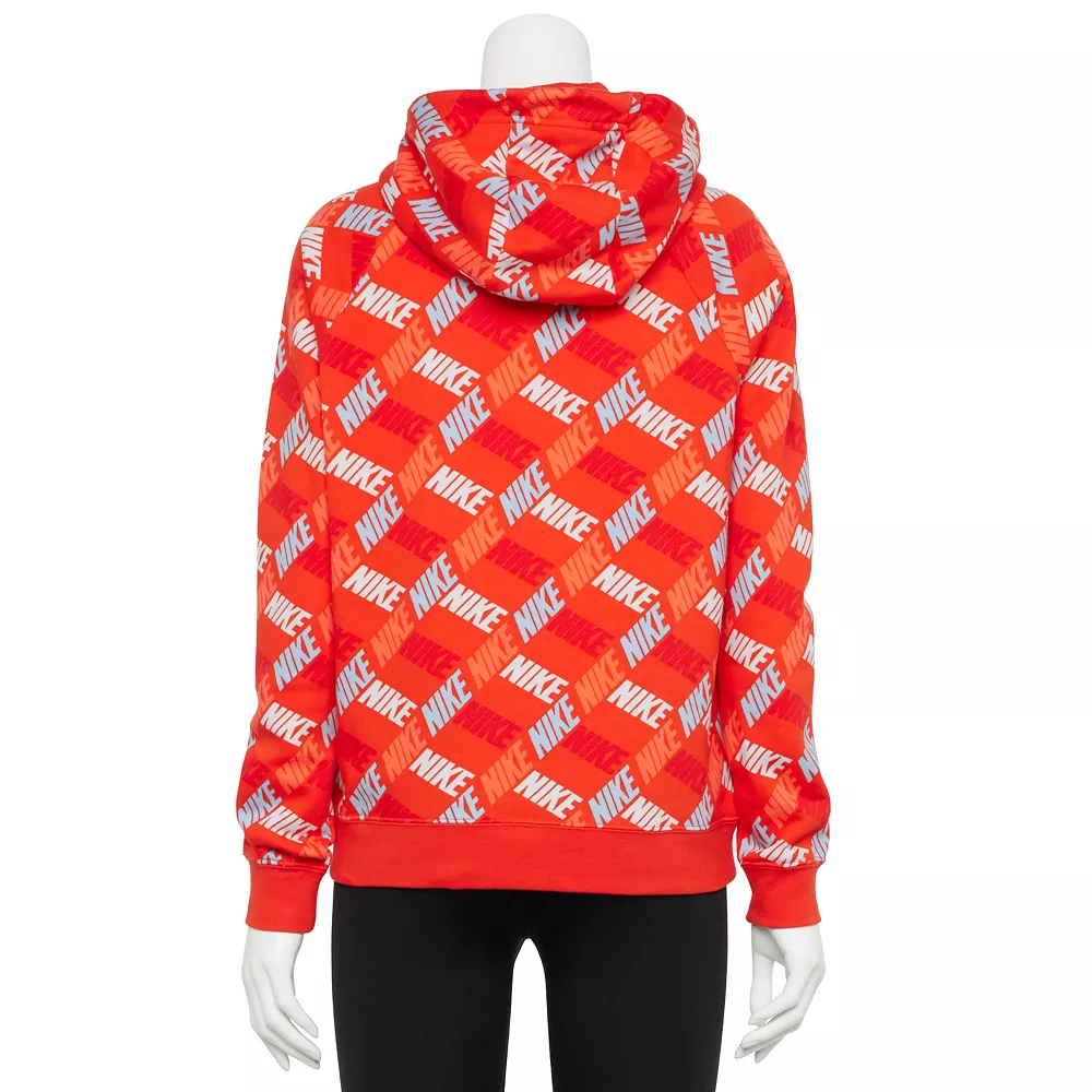 Women's Nike Sportswear Essentials Printed Hoodie 7 Women's Nike Sportswear Essentials Printed Hoodie - Image 7