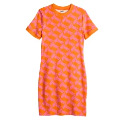 Women's Nike Sportswear Essential Printed Bodycon Dress -Nike Clothing store 5267094 ALT2