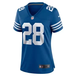 Women's Nike Jonathan Taylor Royal Indianapolis Colts Alternate Game Jersey -Nike Clothing store 5277069 ALT2