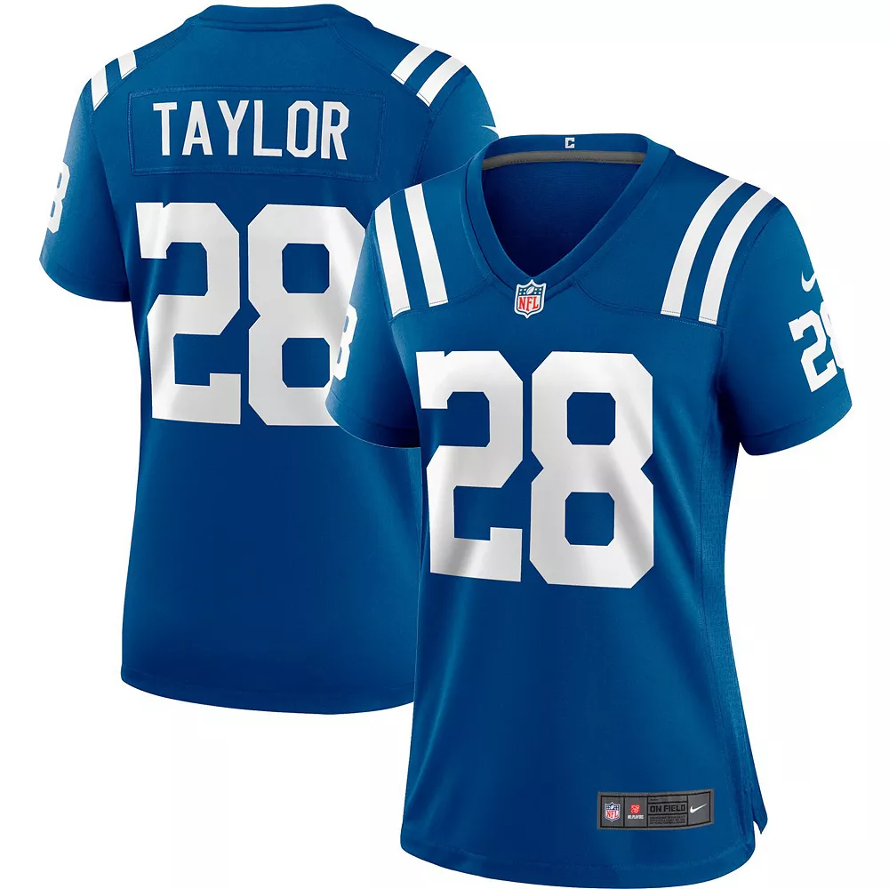Women's Nike Jonathan Taylor Royal Indianapolis Colts Player Game Jersey 1 Women's Nike Jonathan Taylor Royal Indianapolis Colts Player Game Jersey