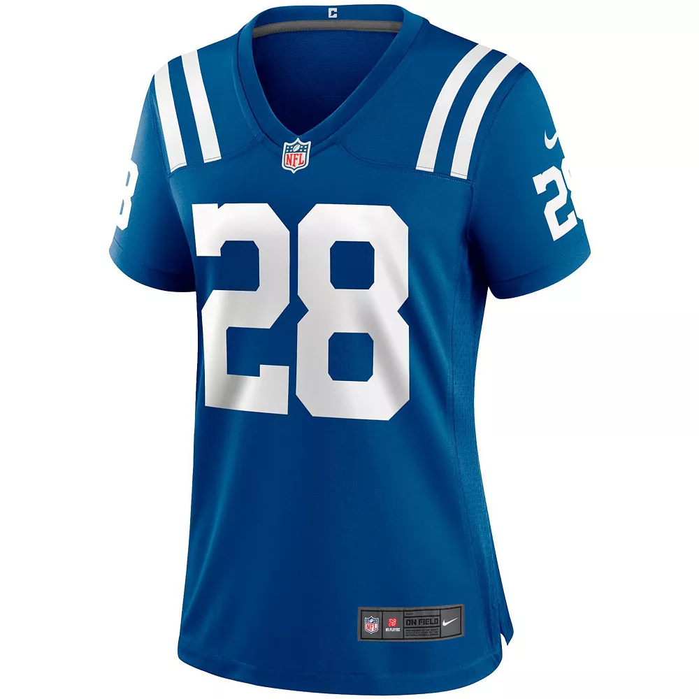 Women's Nike Jonathan Taylor Royal Indianapolis Colts Player Game Jersey 2 Women's Nike Jonathan Taylor Royal Indianapolis Colts Player Game Jersey - Image 2