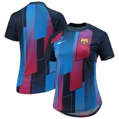 Women's Nike Blue Barcelona 2021 Pre-Match Jersey